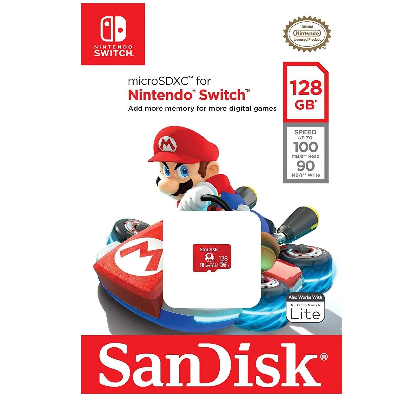 Carte Micro-SD SANDISK - 128Go
