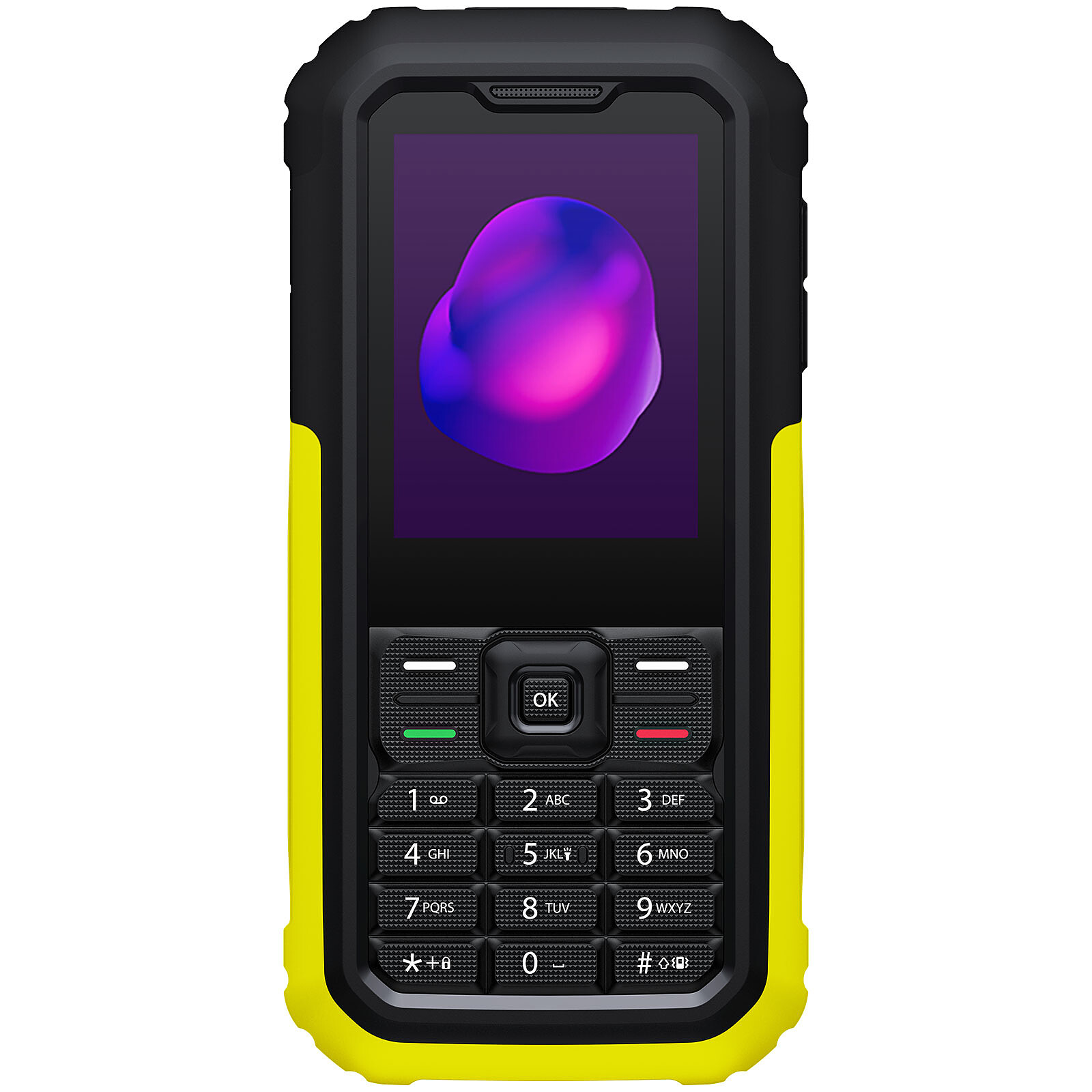 Téléphone TCL 3189 Jaune