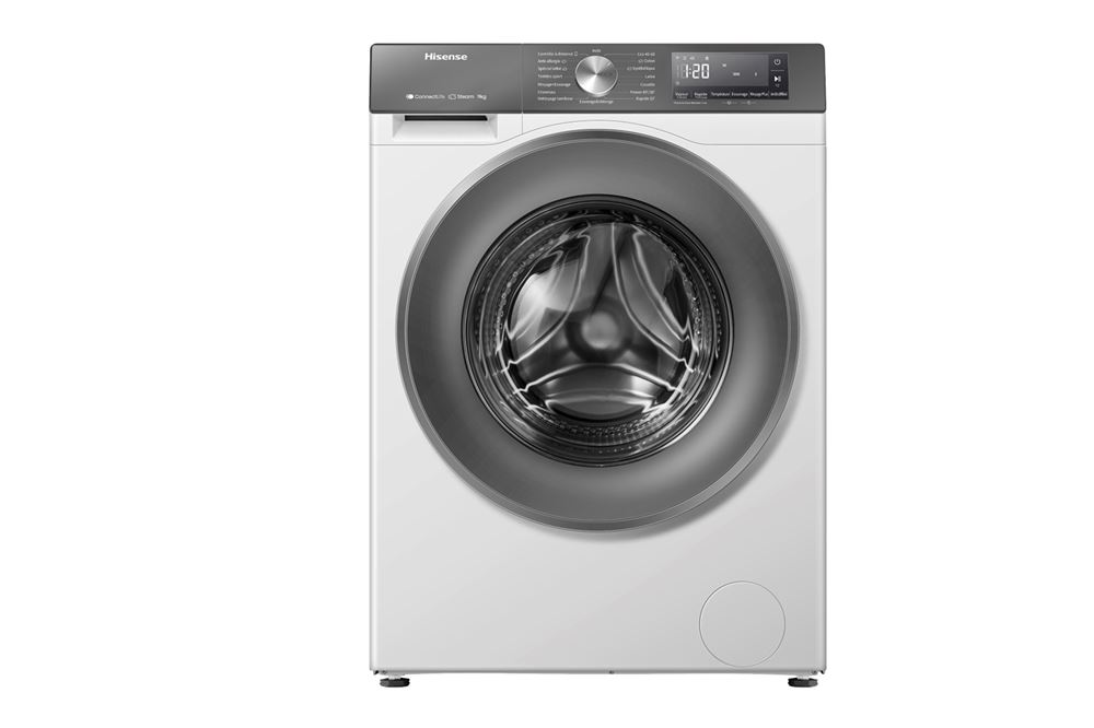 Lave-linge HISENSE W9043BWS3S - 9 KG